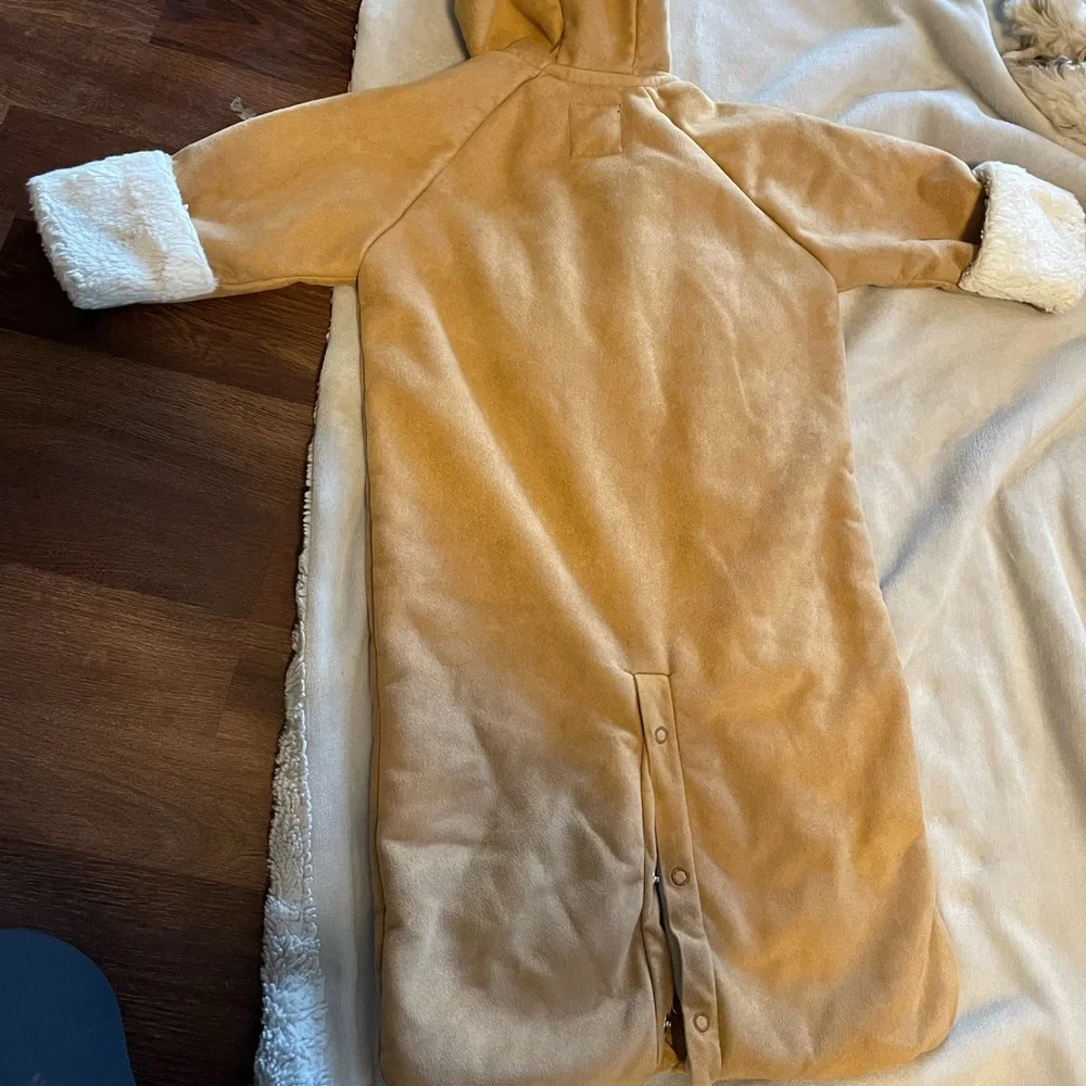 Baby Gap Bear Faux Suede and Sherpa‎ bunting